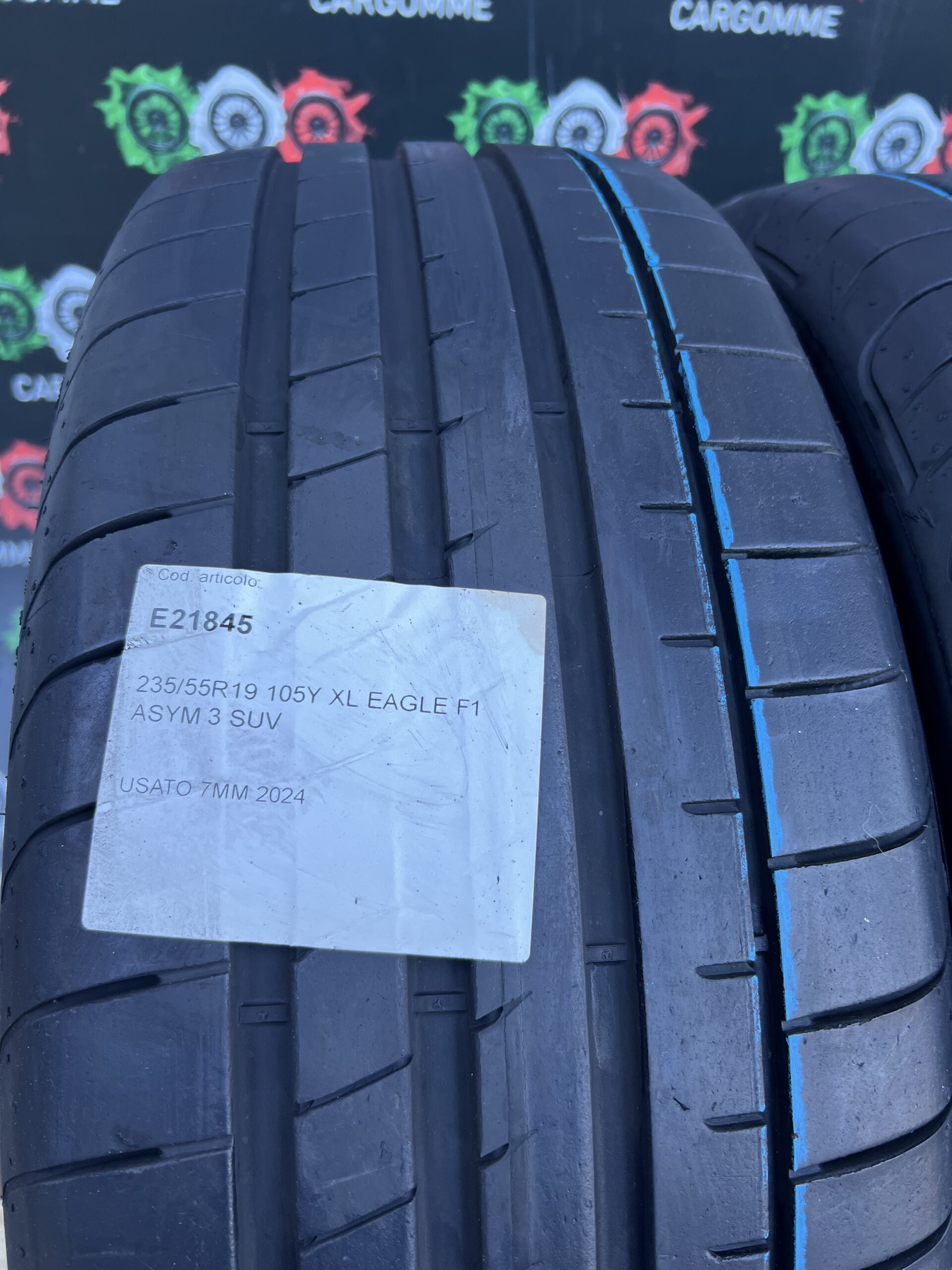 pneumatici 235 55 R 19 105Y XL GOODYEAR EAGLE F1 ASYMMETRIC 3 SUV DOT2024 - immagine 2